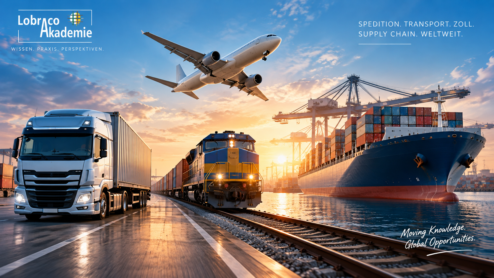 Spedition und Logistik weltweit – LKW, Bahn, Luftfracht und Seefracht